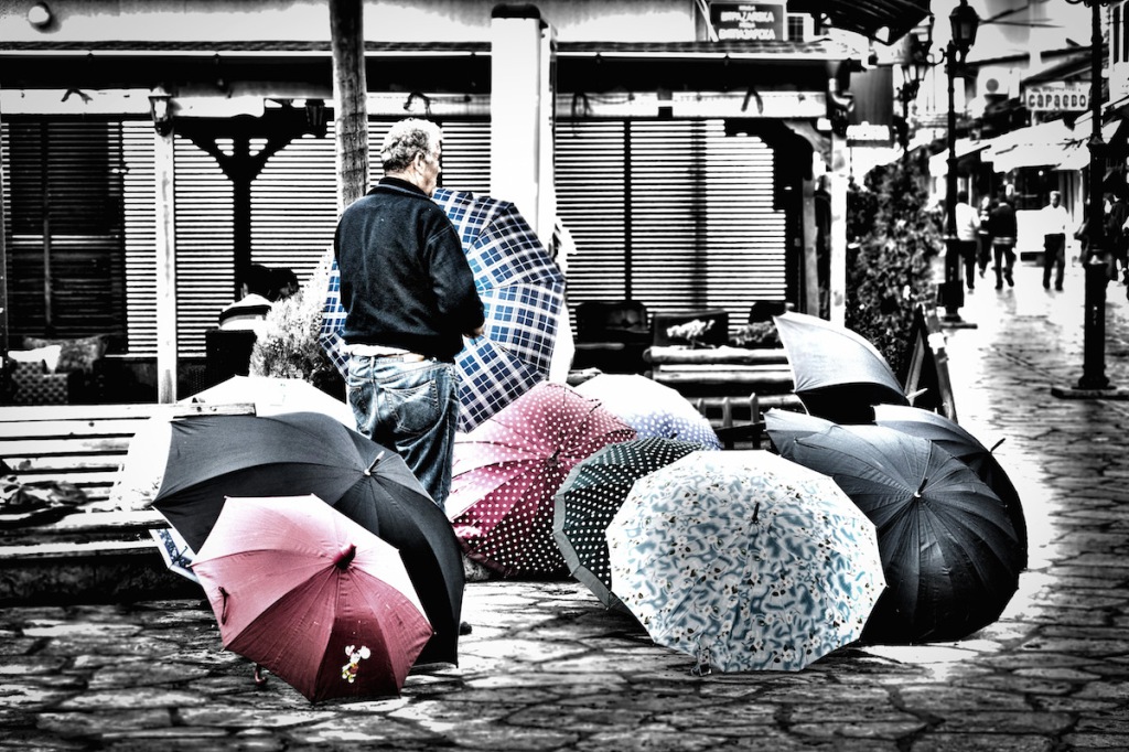 The Umbrella Salesman